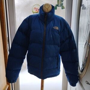 The North Face Blue Puffer Jacket Men's S/P